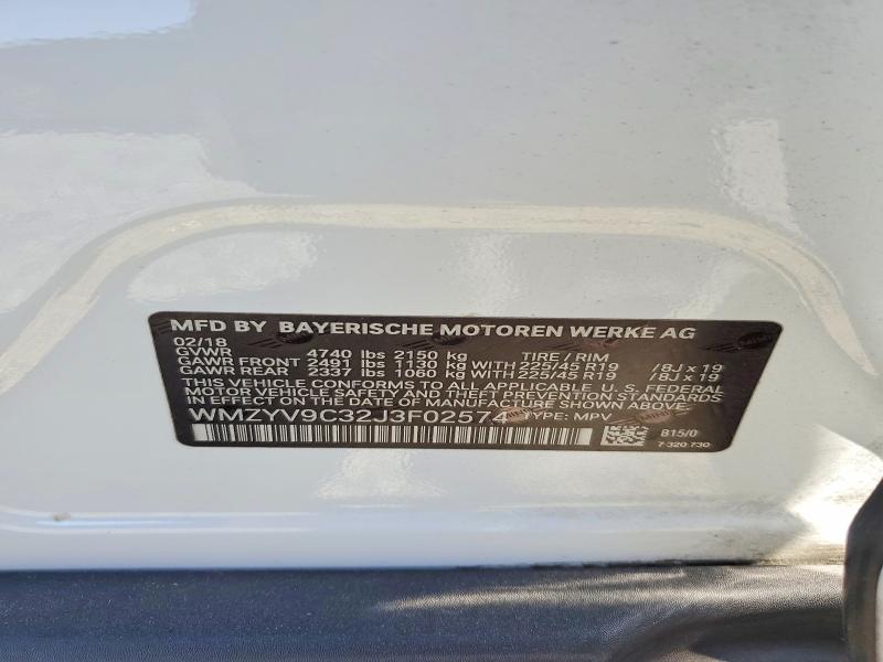 Aukcja sprzedaży 2018 Mini Cooper, vin: WMZYV9C32J3F02574, numer aukcji: 69390906