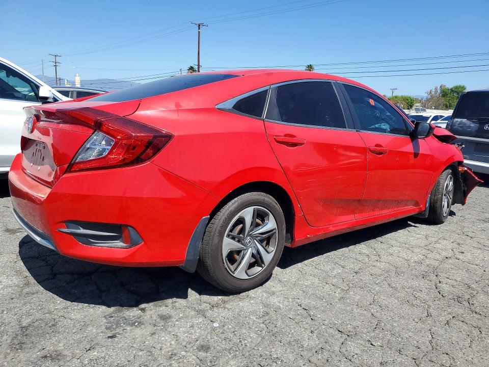 Auction sale of the 2019 Honda Civic, vin: 2HGFC2F6XKH592497, lot number: 68052676