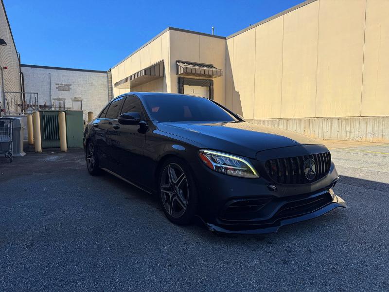 69365316 :رقم المزاد ، 55SWF6EB0KU288644         vin ، 2019 Mercedes-benz C مزاد بيع