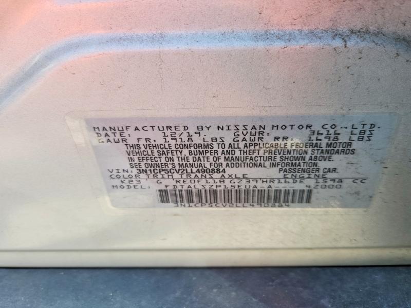 Aukcja sprzedaży 2020 Nissan Kicks, vin: 3N1CP5CV2LL490884, numer aukcji: 69112676