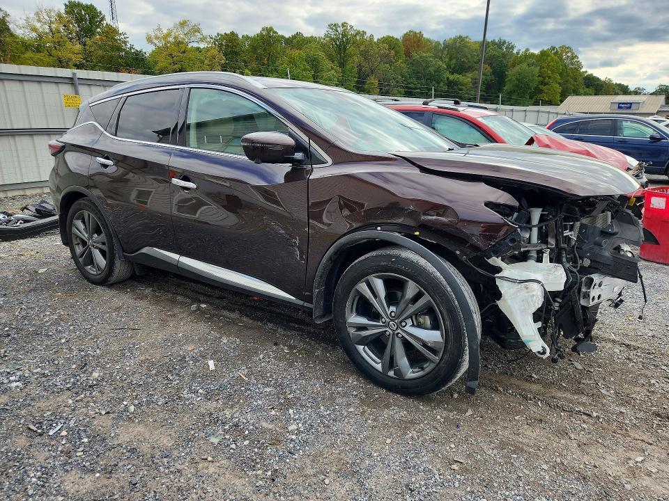 71182476 :رقم المزاد ، 5N1AZ2DS3LN120184 vin ، 2020 Nissan Murano مزاد بيع