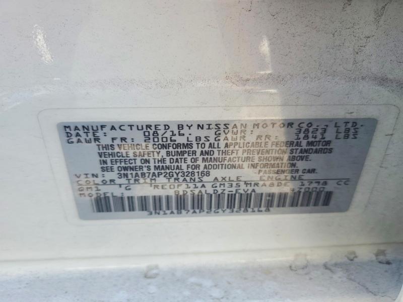 Продаж на аукціоні авто 2016 Nissan Sentra, vin: 3N1AB7AP2GY328168, номер лоту: 70027266