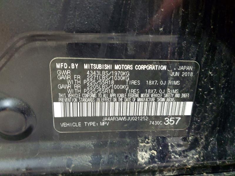 Aukcja sprzedaży 2018 Mitsubishi Outlander Sport, vin: JA4AR3AW5JU021252, numer aukcji: 67543116
