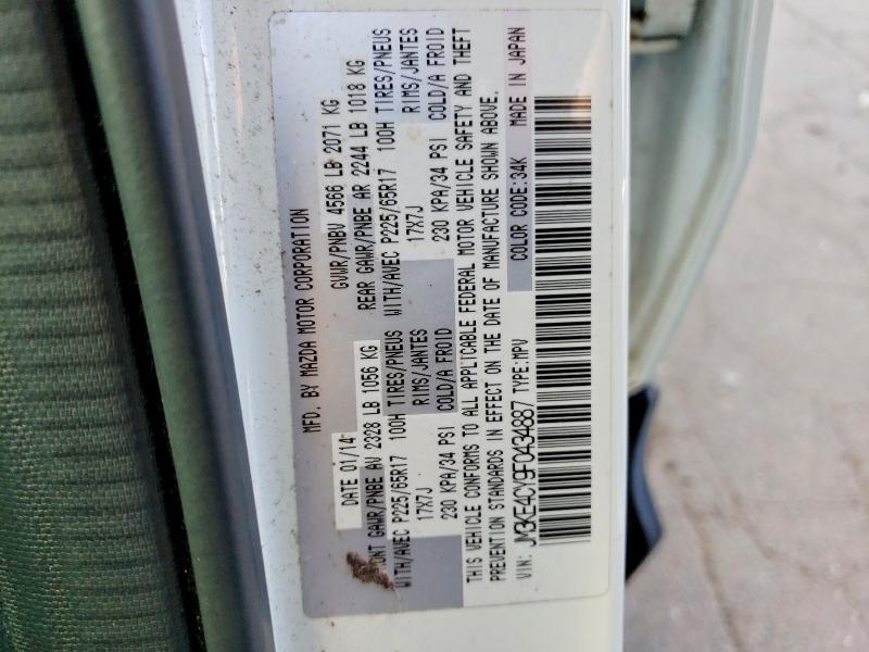 Продажа на аукционе авто 2015 Mazda Cx-5, vin: JM3KE4CY9F0434887, номер лота: 67516356