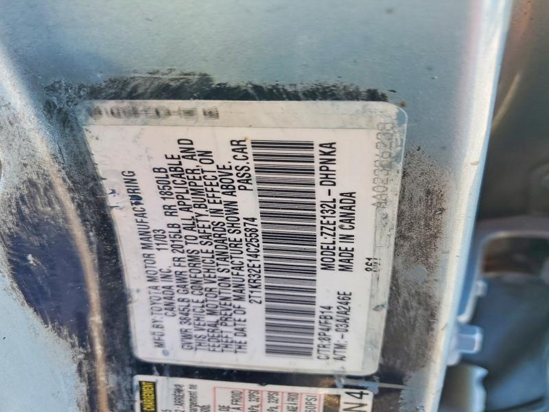 Aukcja sprzedaży 2004 Toyota Matrix, vin: 2T1KR32E14C255874, numer aukcji: 69114186