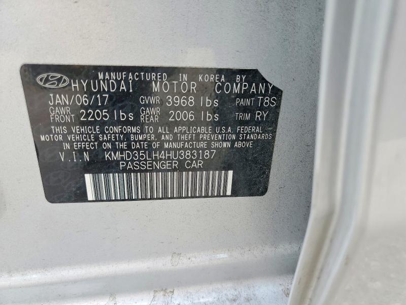 Продажа на аукционе авто 2017 Hyundai Elantra Gt, vin: KMHD35LH4HU383187, номер лота: 68868296