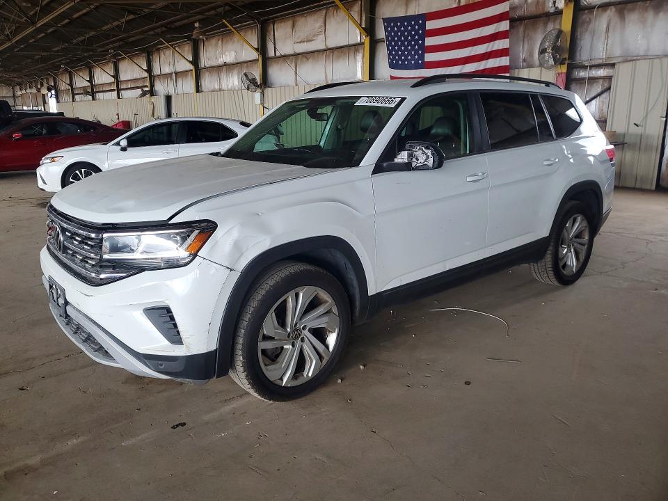 2021 Volkswagen Atlas მანქანა იყიდება აუქციონზე, vin: 1V2WR2CA1MC568776, აუქციონის ნომერი: 70890666