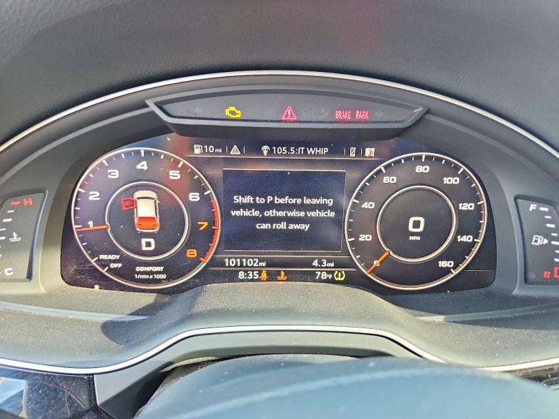 Aukcja sprzedaży 2018 Audi Q7, vin: WA1LAAF77JD033540, numer aukcji: 70831706