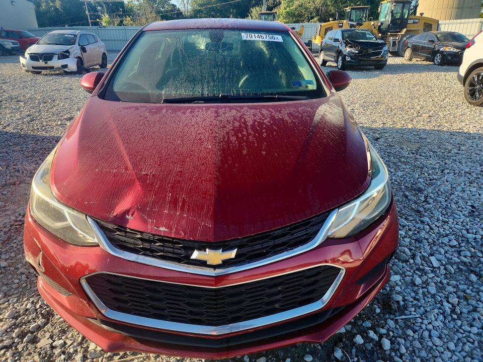 2017 Chevrolet Cruze მანქანა იყიდება აუქციონზე, vin: 1G1BE5SM0H7166683, აუქციონის ნომერი: 70146756