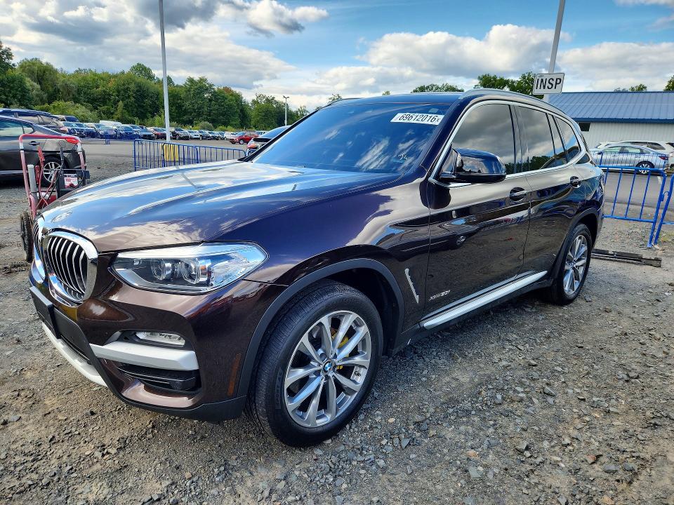 2018 Bmw X3 მანქანა იყიდება აუქციონზე, vin: 5UXTR9C50JLC84181, აუქციონის ნომერი: 69612016