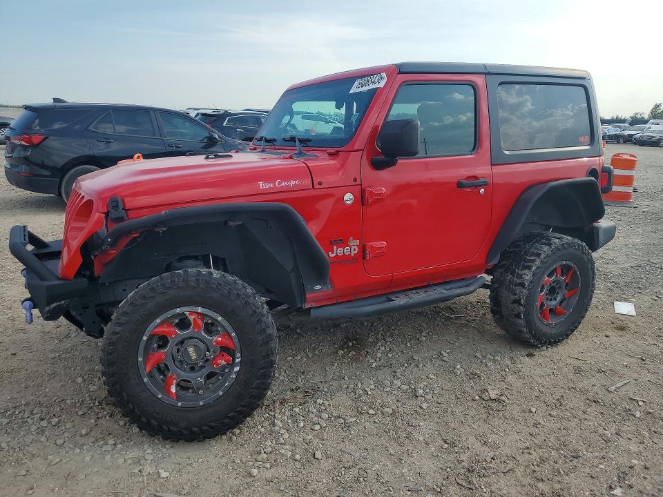 Продажа на аукционе авто 2018 Jeep Wrangler, vin: 1C4GJXAGXJW316018, номер лота: 69888436