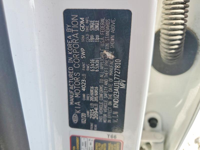Aukcja sprzedaży 2020 Kia Soul, vin: KNDJ23AU1L7727810, numer aukcji: 68997516