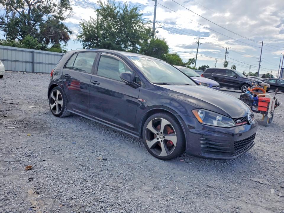 69803636 :رقم المزاد ، 3VW4T7AUXHM005893 vin ، 2017 Volkswagen Gti مزاد بيع