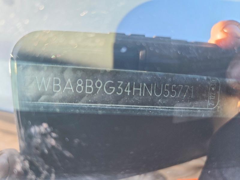 Aukcja sprzedaży 2017 Bmw 330, vin: WBA8B9G34HNU55771, numer aukcji: 68693926