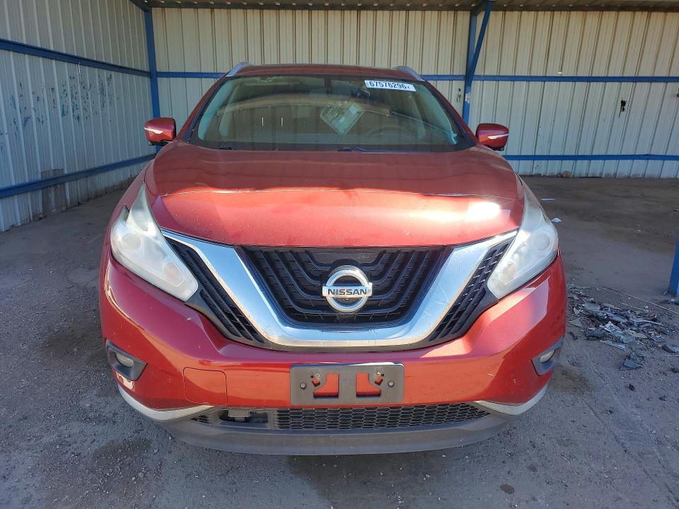 2015 Nissan Murano მანქანა იყიდება აუქციონზე, vin: 5N1AZ2MH8FN252897, აუქციონის ნომერი: 67576296