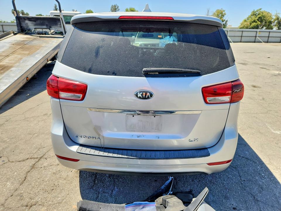 2017 Kia Sedona მანქანა იყიდება აუქციონზე, vin: KNDMB5C10H6219112, აუქციონის ნომერი: 67358686
