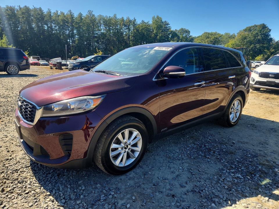 Aukcja sprzedaży 2019 Kia Sorento, vin: 5XYPGDA35KG466854, numer aukcji: 70497106