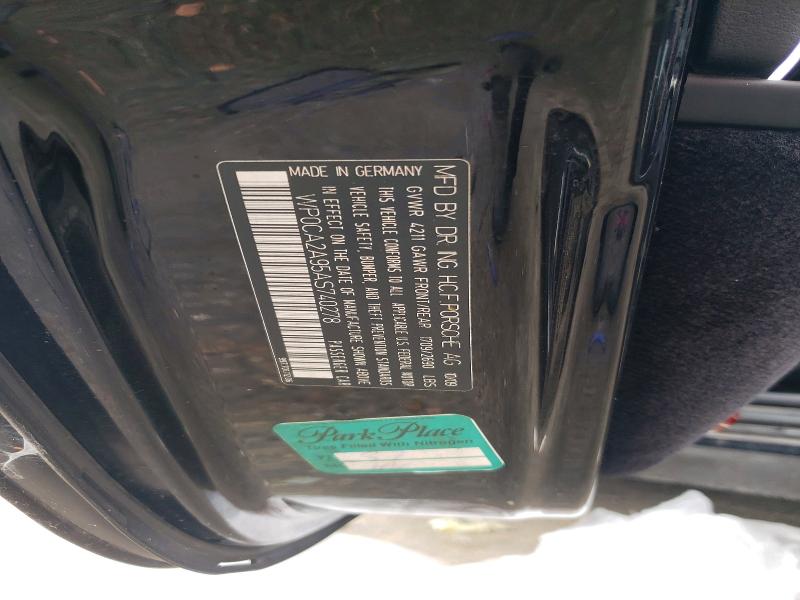Aukcja sprzedaży 2010 Porsche 911, vin: WP0CA2A95AS740278, numer aukcji: 67808196