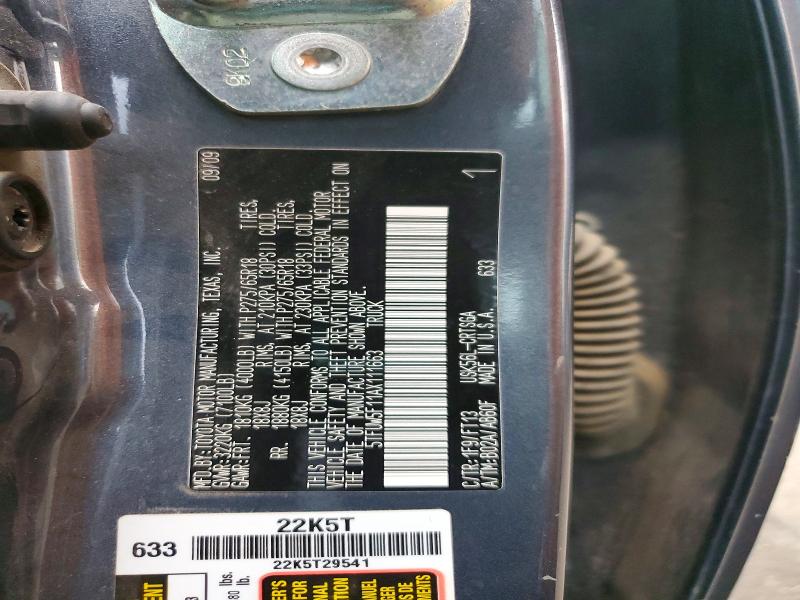 Продаж на аукціоні авто 2010 Toyota Tundra, vin: 5TFUW5F11AX111663, номер лоту: 70166256