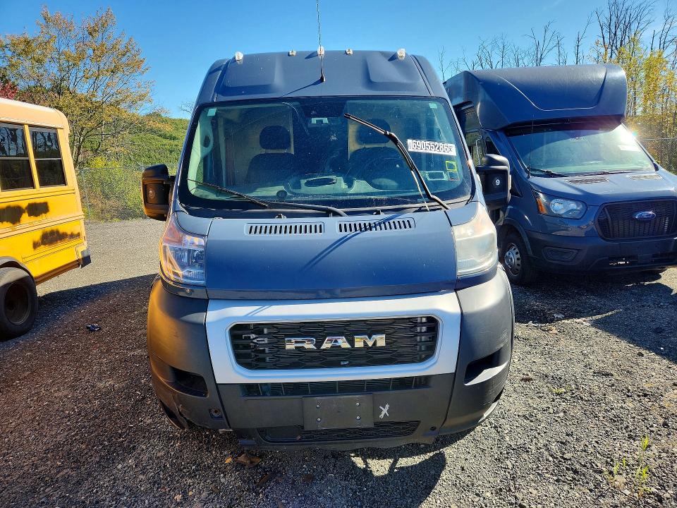 2021 Ram Promaster 3500 მანქანა იყიდება აუქციონზე, vin: 3C6MRVJG2ME535545, აუქციონის ნომერი: 69055286