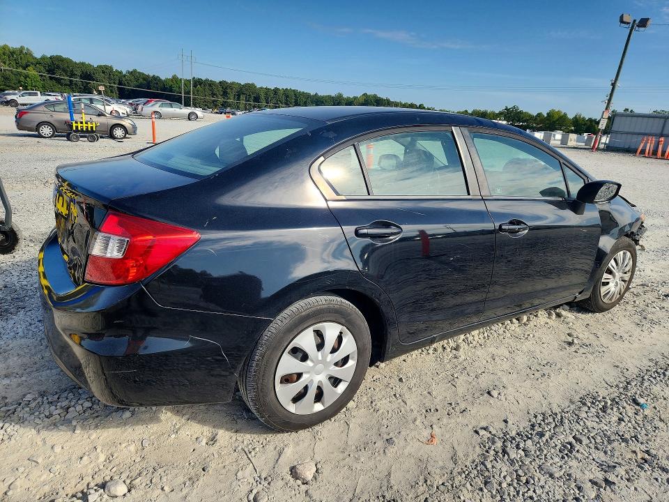 2012 Honda Civic მანქანა იყიდება აუქციონზე, vin: 19XFB2F52CE389755, აუქციონის ნომერი: 68628426