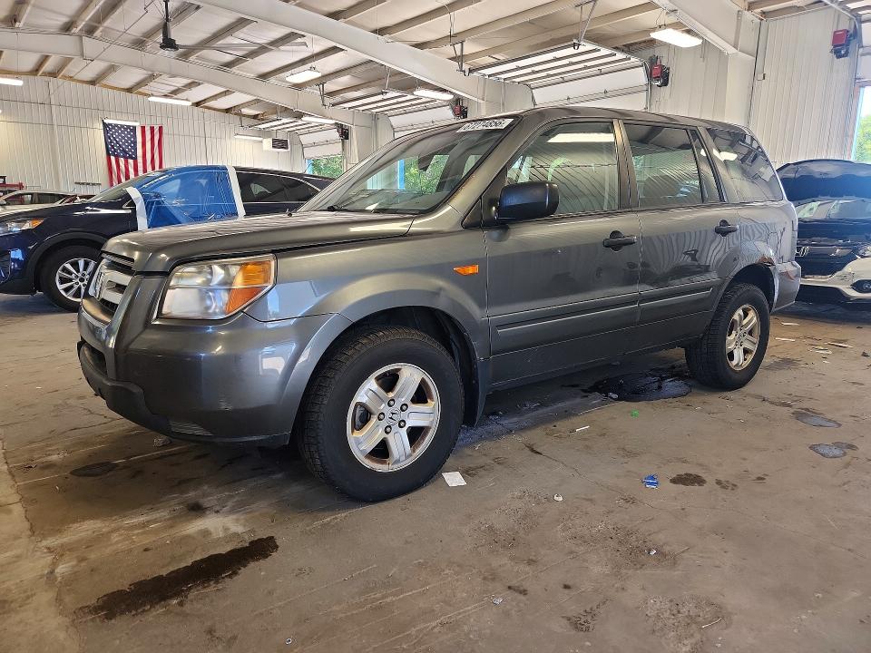 2007 Honda Pilot მანქანა იყიდება აუქციონზე, vin: 2HKYF18107H504145, აუქციონის ნომერი: 67274856