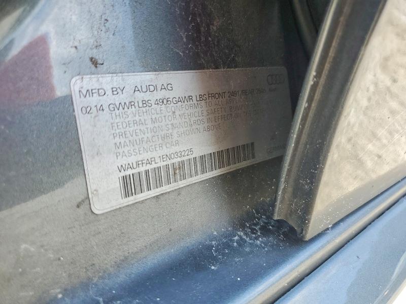 Продажа на аукционе авто 2014 Audi A4, vin: WAUFFAFL1EN033225, номер лота: 69495426