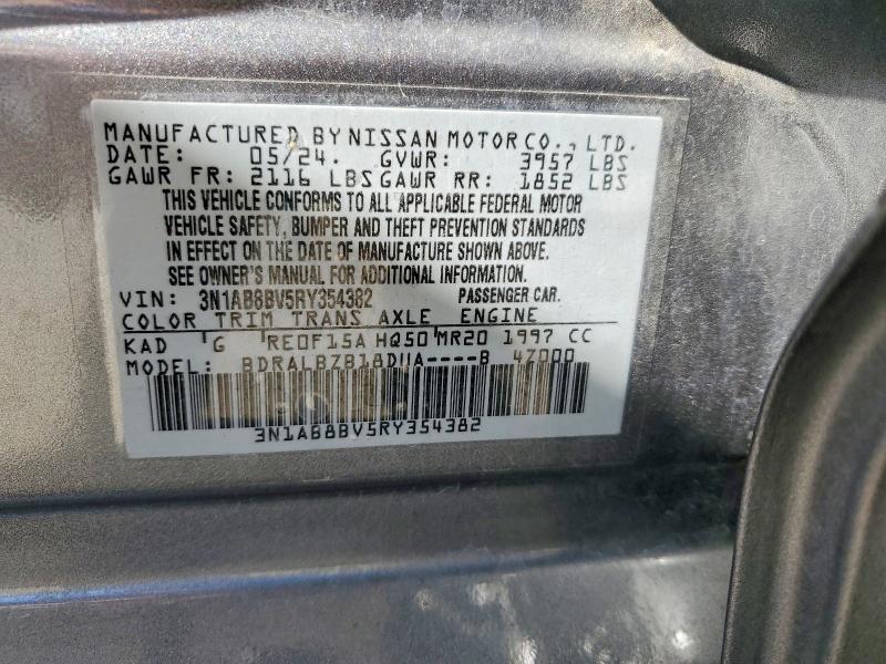 71024406 :رقم المزاد ، 3N1AB8BV5RY354382 vin ، 2024 Nissan Sentra مزاد بيع