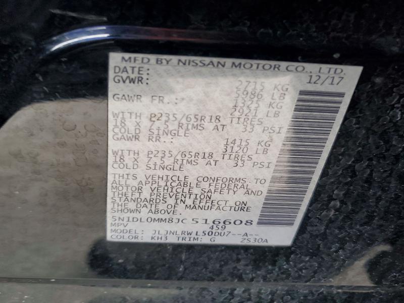 Продажа на аукционе авто 2018 Infiniti Qx60, vin: 5N1DL0MM8JC516608, номер лота: 68980156