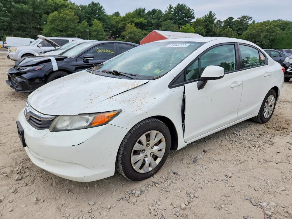 Auction sale of the 2012 Honda Civic, vin: 19XFB2F5XCE386652, lot number: 69347556