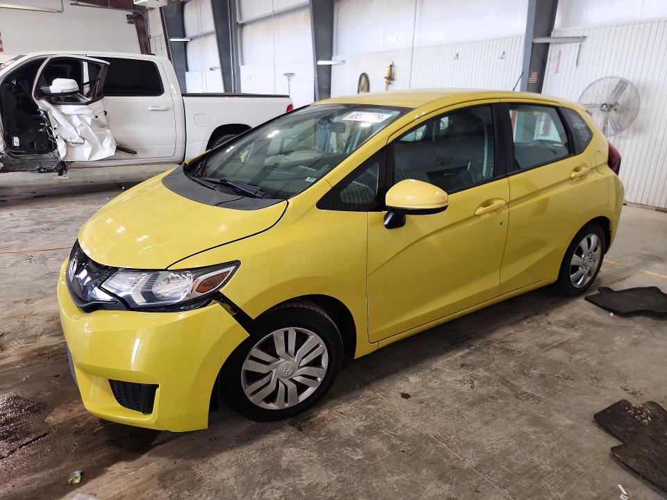 2015 Honda Fit მანქანა იყიდება აუქციონზე, vin: 3HGGK5H51FM775386, აუქციონის ნომერი: 69546666