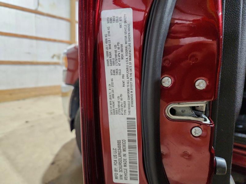 70034716 :رقم المزاد ، 3C6UR5DLXRG348865 vin ، 2024 Ram 2500 مزاد بيع