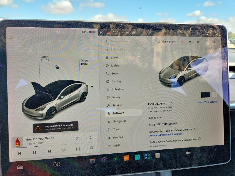 Aukcja sprzedaży 2022 Tesla Model 3, vin: 5YJ3E1EB8NF135668, numer aukcji: 67881556