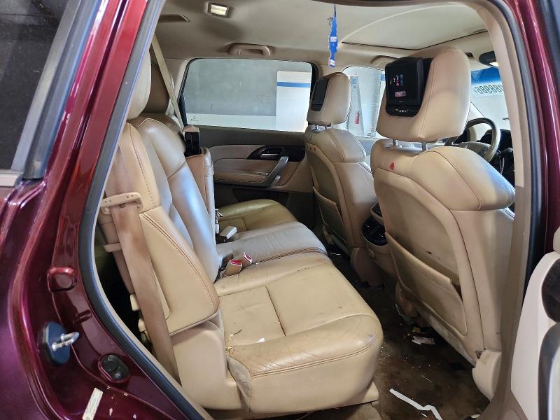 2012 Acura Mdx მანქანა იყიდება აუქციონზე, vin: 2HNYD2H35CH537250, აუქციონის ნომერი: 67088986