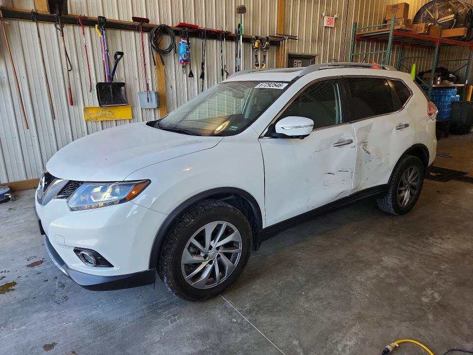 2014 Nissan Rogue მანქანა იყიდება აუქციონზე, vin: 5N1AT2MV8EC812550, აუქციონის ნომერი: 67292546