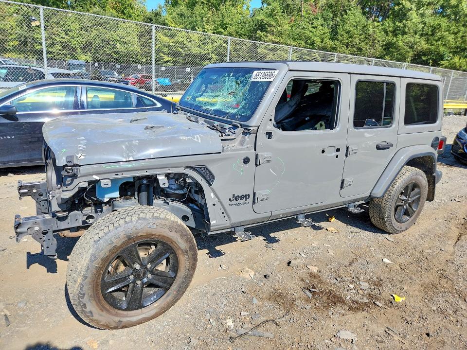 Продажа на аукционе авто 2021 Jeep Wrangler Unlimited, vin: 1C4HJXEN8MW731565, номер лота: 68136696