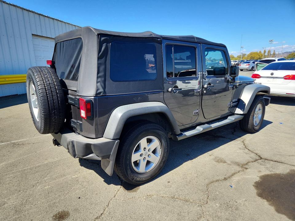 Продажа на аукционе авто 2014 Jeep Wrangler Unlimited, vin: 1C4BJWDG1EL296586, номер лота: 68025516
