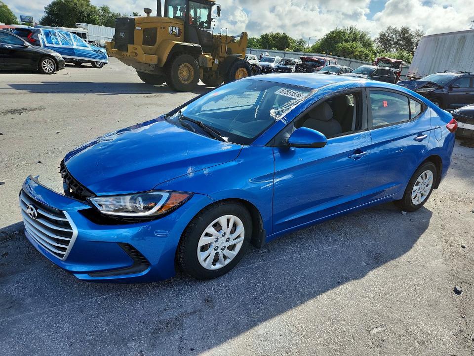 2018 Hyundai Elantra მანქანა იყიდება აუქციონზე, vin: 5NPD74LF1JH296249, აუქციონის ნომერი: 67551556