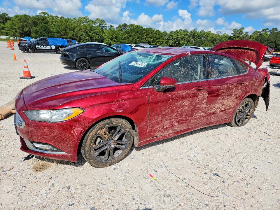 Auction sale of the 2018 Ford Fusion, vin: 3FA6P0HD2JR127367, lot number: 68886406