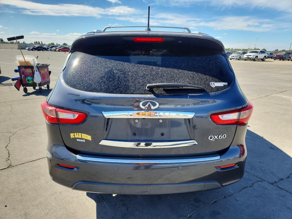 2014 Infiniti Qx60 მანქანა იყიდება აუქციონზე, vin: 5N1AL0MNXEC520208, აუქციონის ნომერი: 67522166