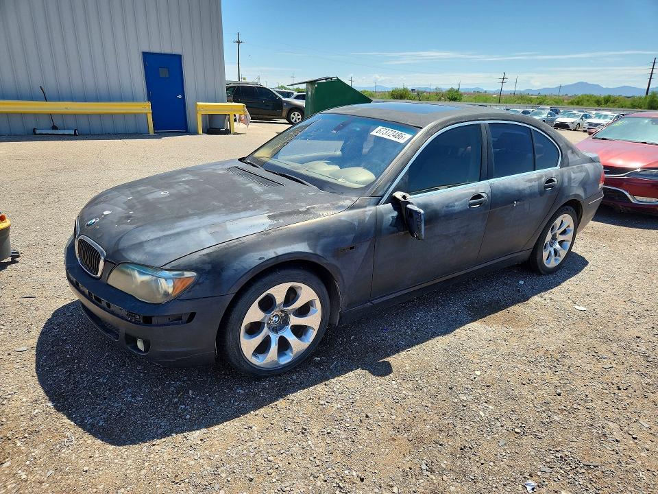 67372486 :رقم المزاد ، WBAHL83576DT05011 vin ، 2006 Bmw 750 مزاد بيع