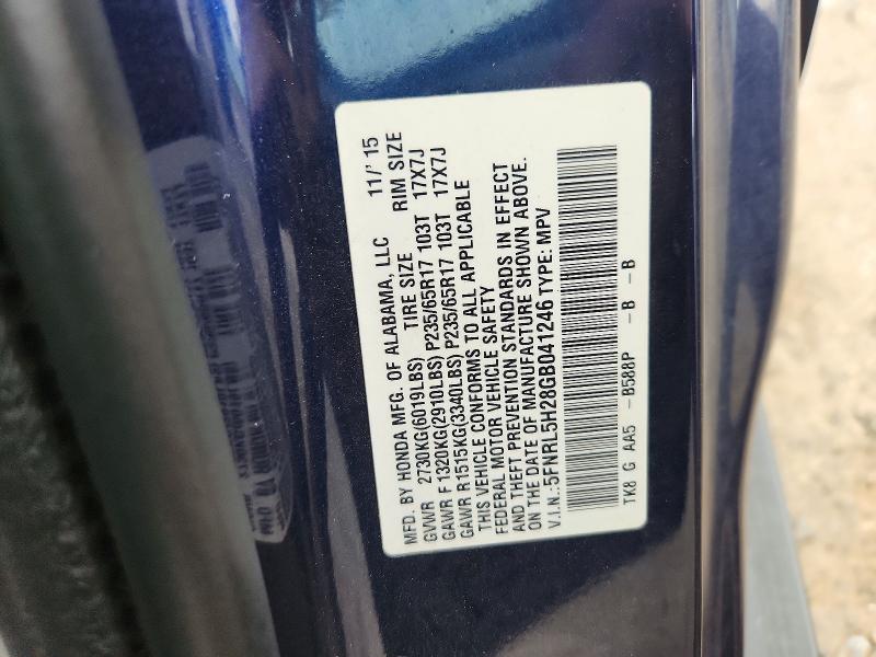 Aukcja sprzedaży 2016 Honda Odyssey, vin: 5FNRL5H28GB041246, numer aukcji: 70284446