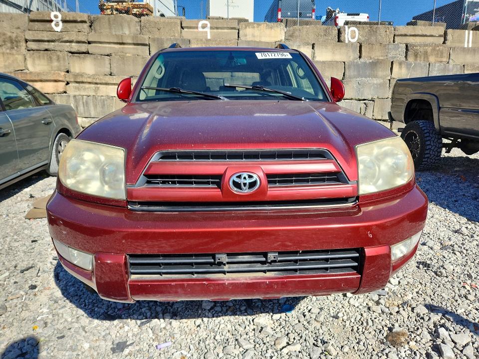 2005 Toyota 4runner მანქანა იყიდება აუქციონზე, vin: JTEBU17R858051760, აუქციონის ნომერი: 70172796