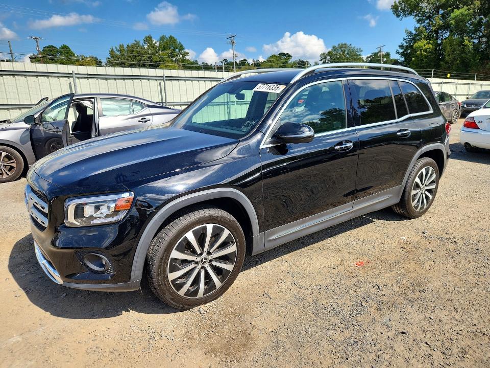 67716336 :رقم المزاد ، W1N4M4GB7LW039828 vin ، 2020 Mercedes-benz Glb مزاد بيع