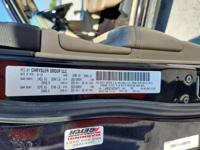 Aukcja sprzedaży 2011 Jeep Grand Cherokee, vin: 1J4RR5GTXBC500771, numer aukcji: 67817206