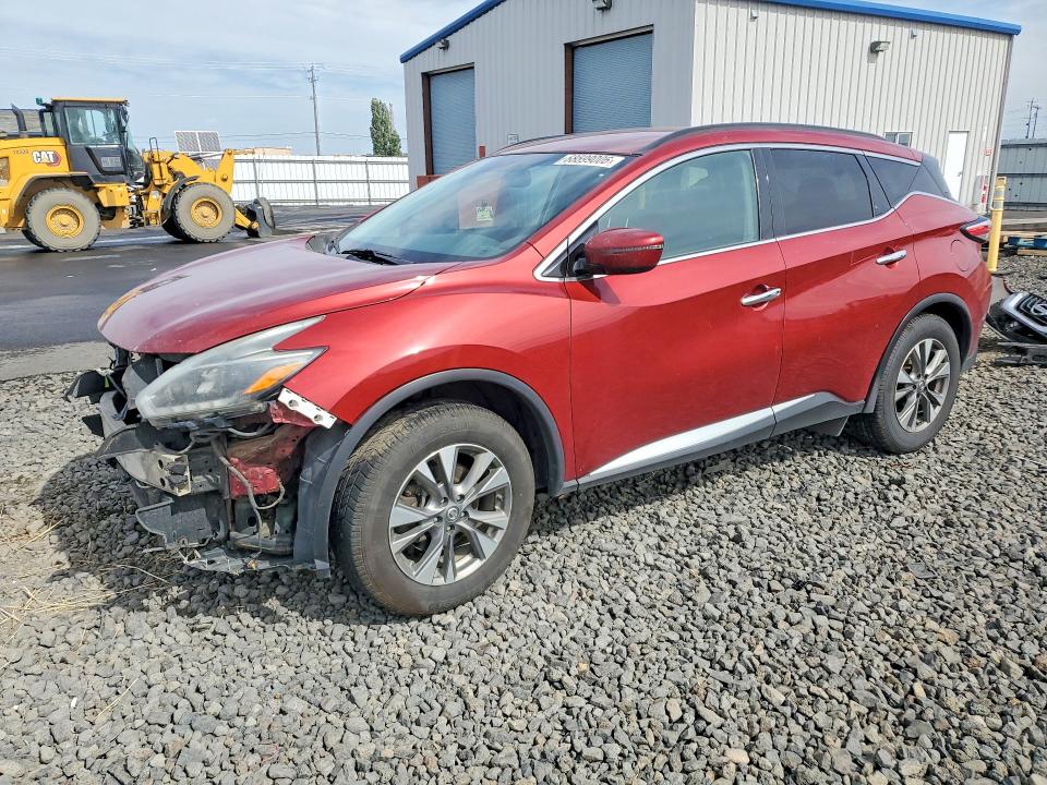 Aukcja sprzedaży 2018 Nissan Murano, vin: 5N1AZ2MH7JN139273, numer aukcji: 68599006
