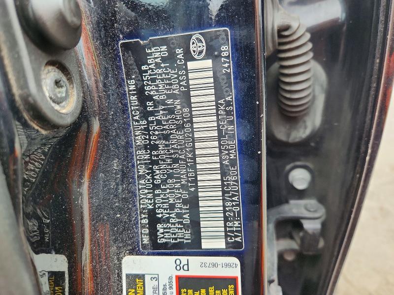 Aukcja sprzedaży 2016 Toyota Camry, vin: 4T1BF1FK1GU206108, numer aukcji: 70678926