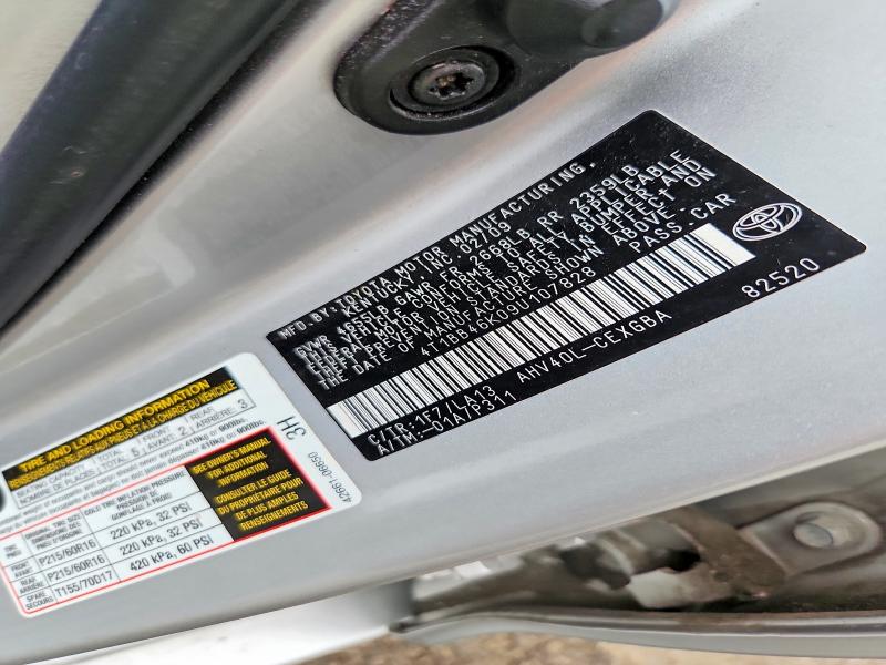 Aukcja sprzedaży 2009 Toyota Camry, vin: 4T1BB46K09U107828, numer aukcji: 70032076