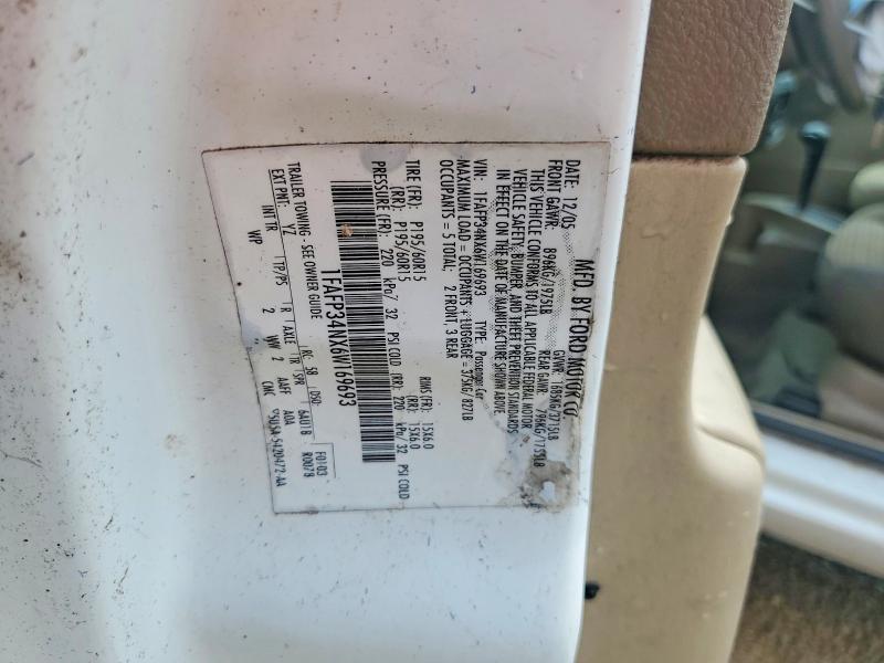 Продажа на аукционе авто 2006 Ford Focus, vin: 1FAFP34NX6W169693, номер лота: 67540916