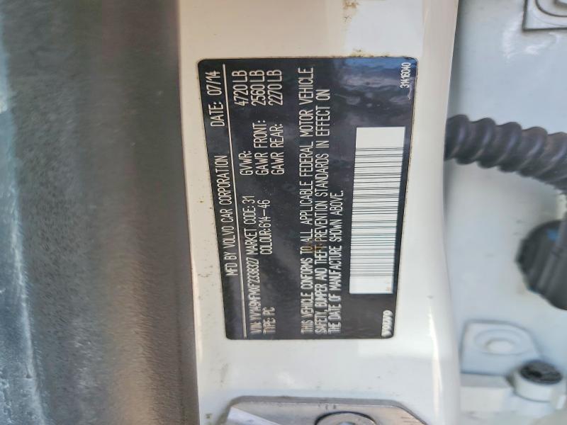Aukcja sprzedaży 2015 Volvo S60, vin: YV149MFMXF2338327, numer aukcji: 70440216